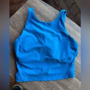 lululemon athletica Blue Tank Top